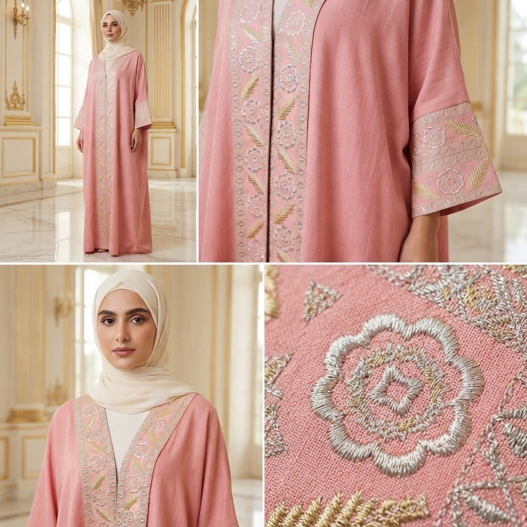 Embroidered Abaya