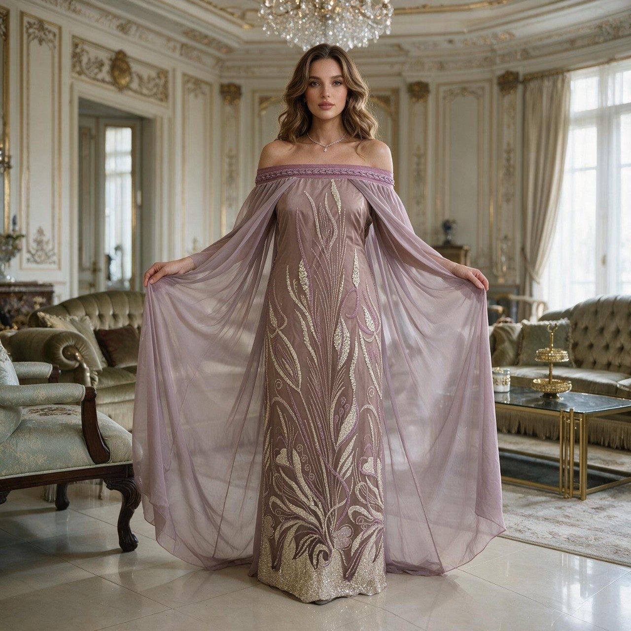Abaya evening wear Sahra