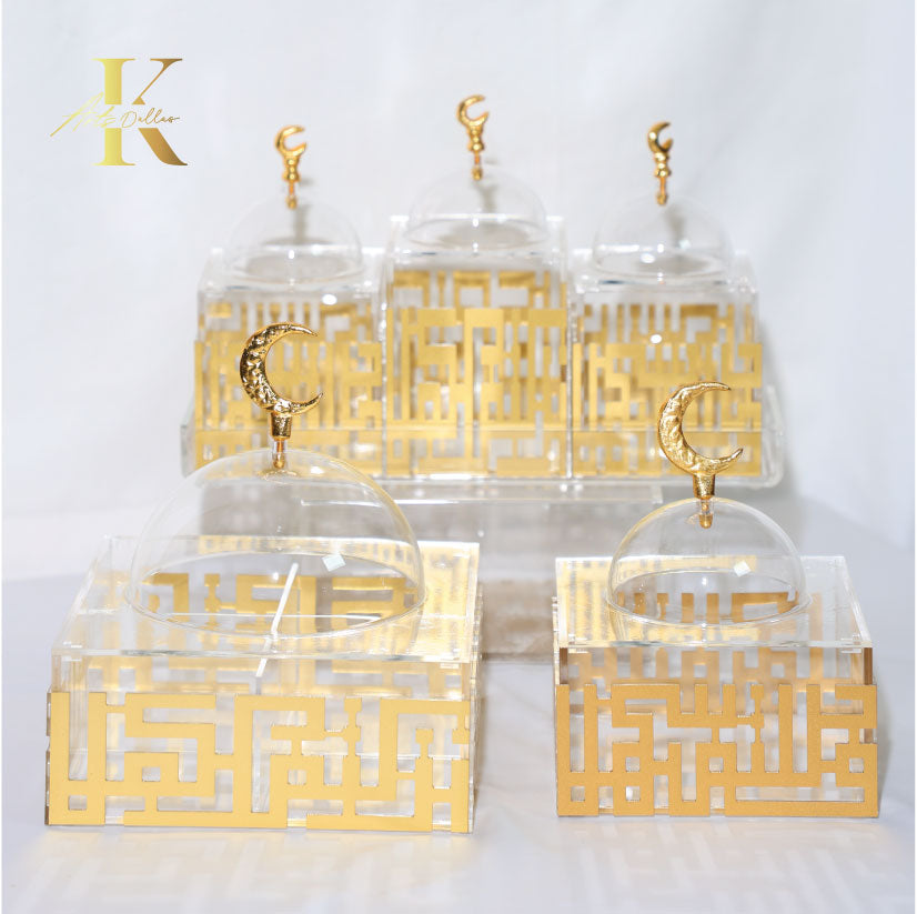 Farah Dome Modern Large Box with Divider