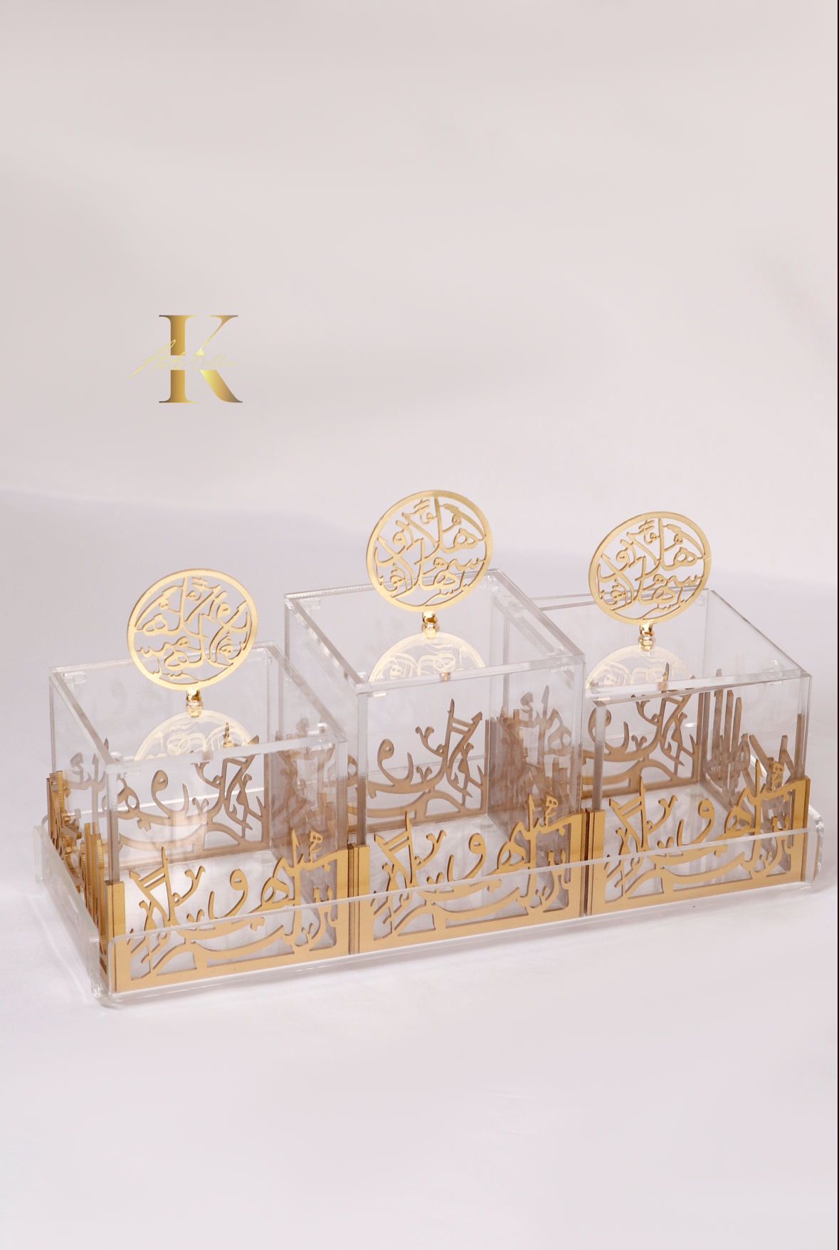 Acrylic Box Tray: Sets of 3