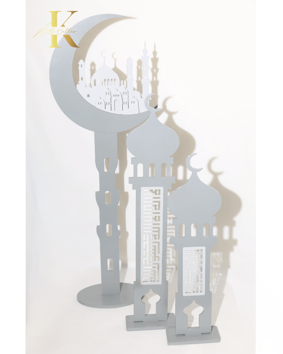 Ramadan Handmade Wooden Mosque Stands