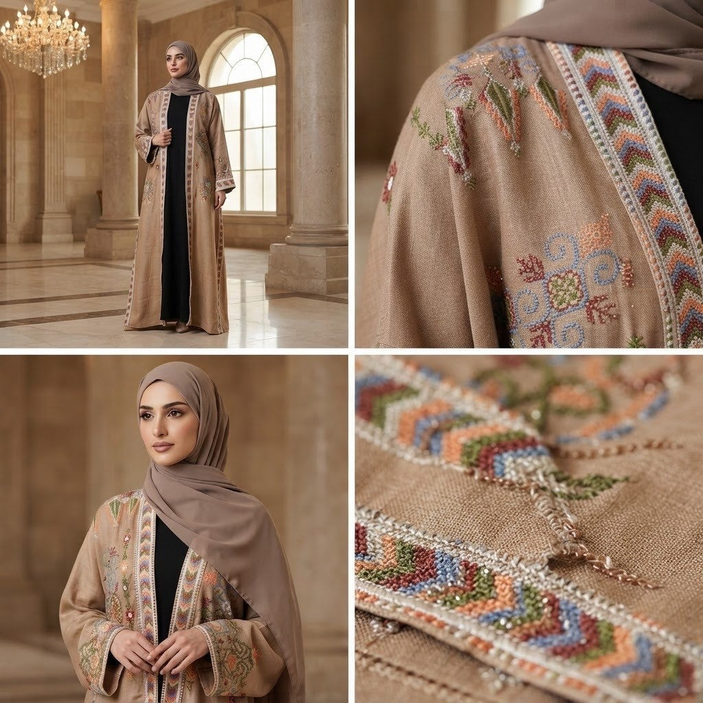 Tatrez Abaya