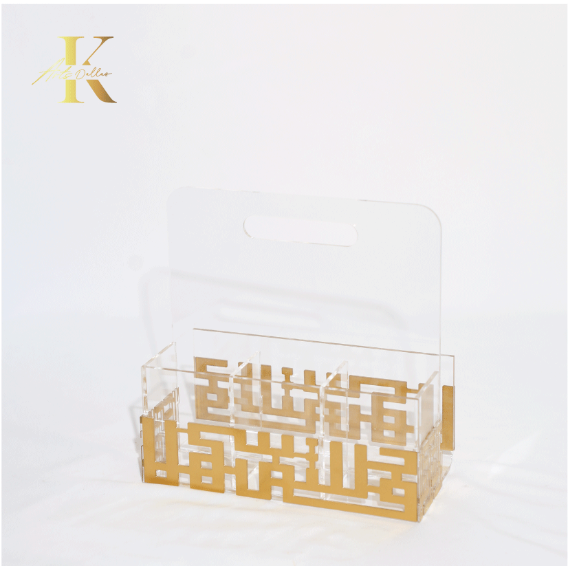 Diyafah Acrylic Utensil Holder