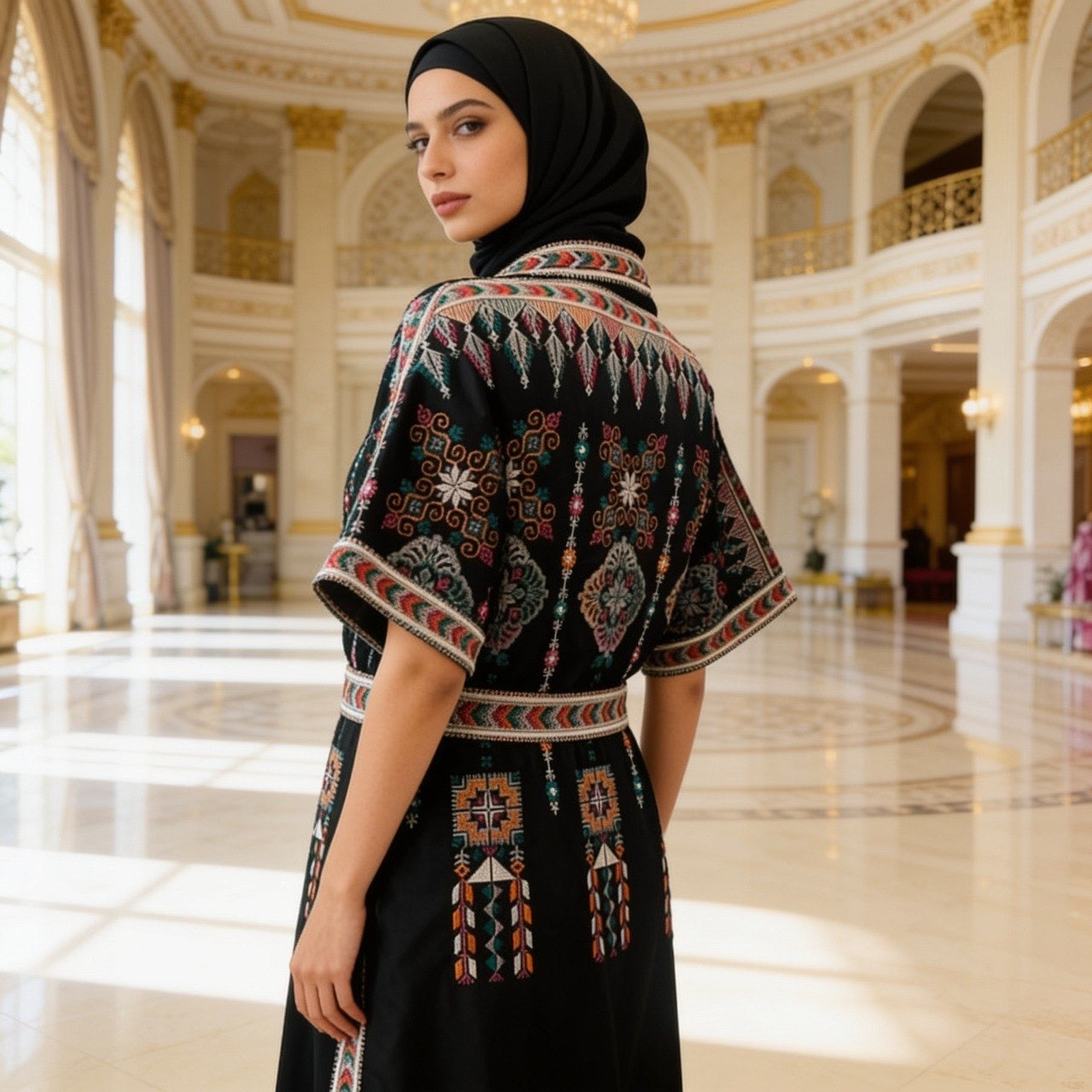Tatrez Abaya
