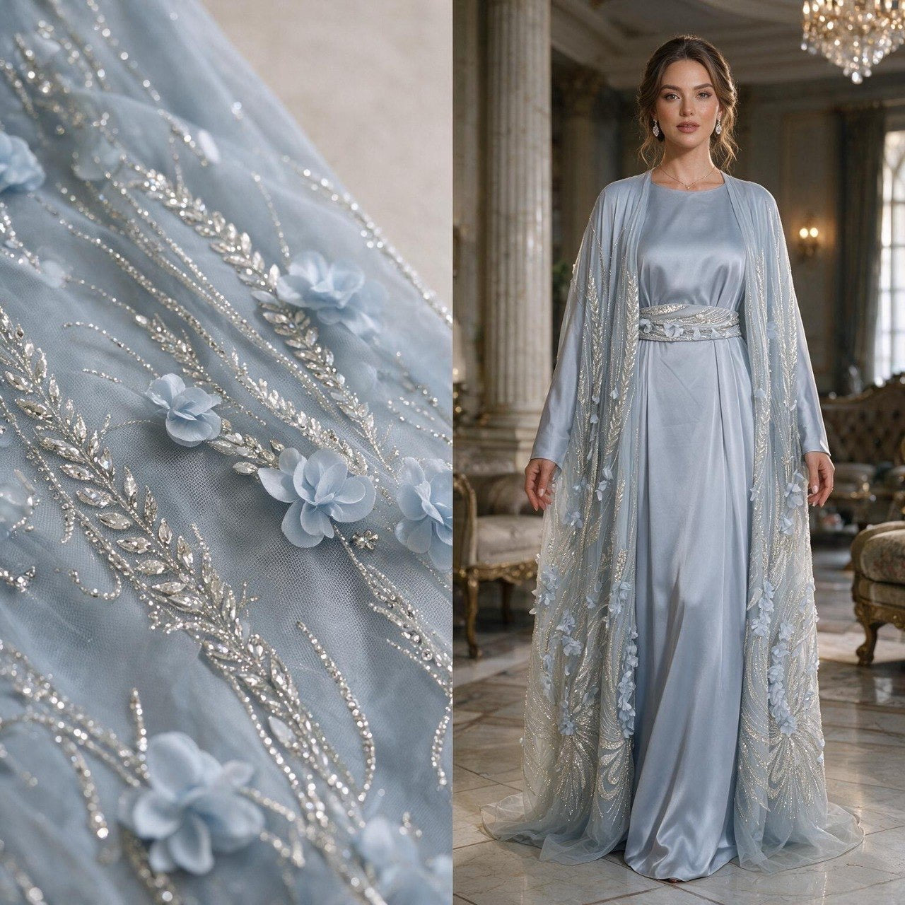 Abaya evening wear Sahra
