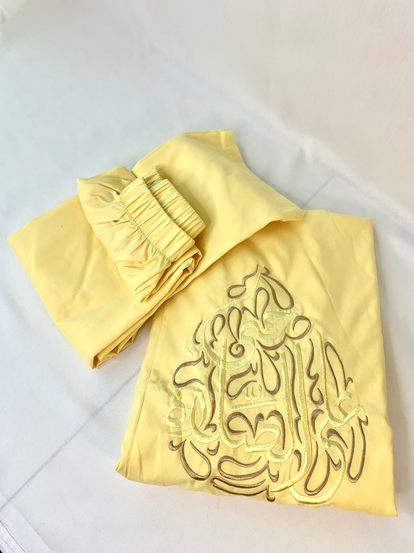 Yellow Matching Mom, Grandma & Daughter Prayer Outfits