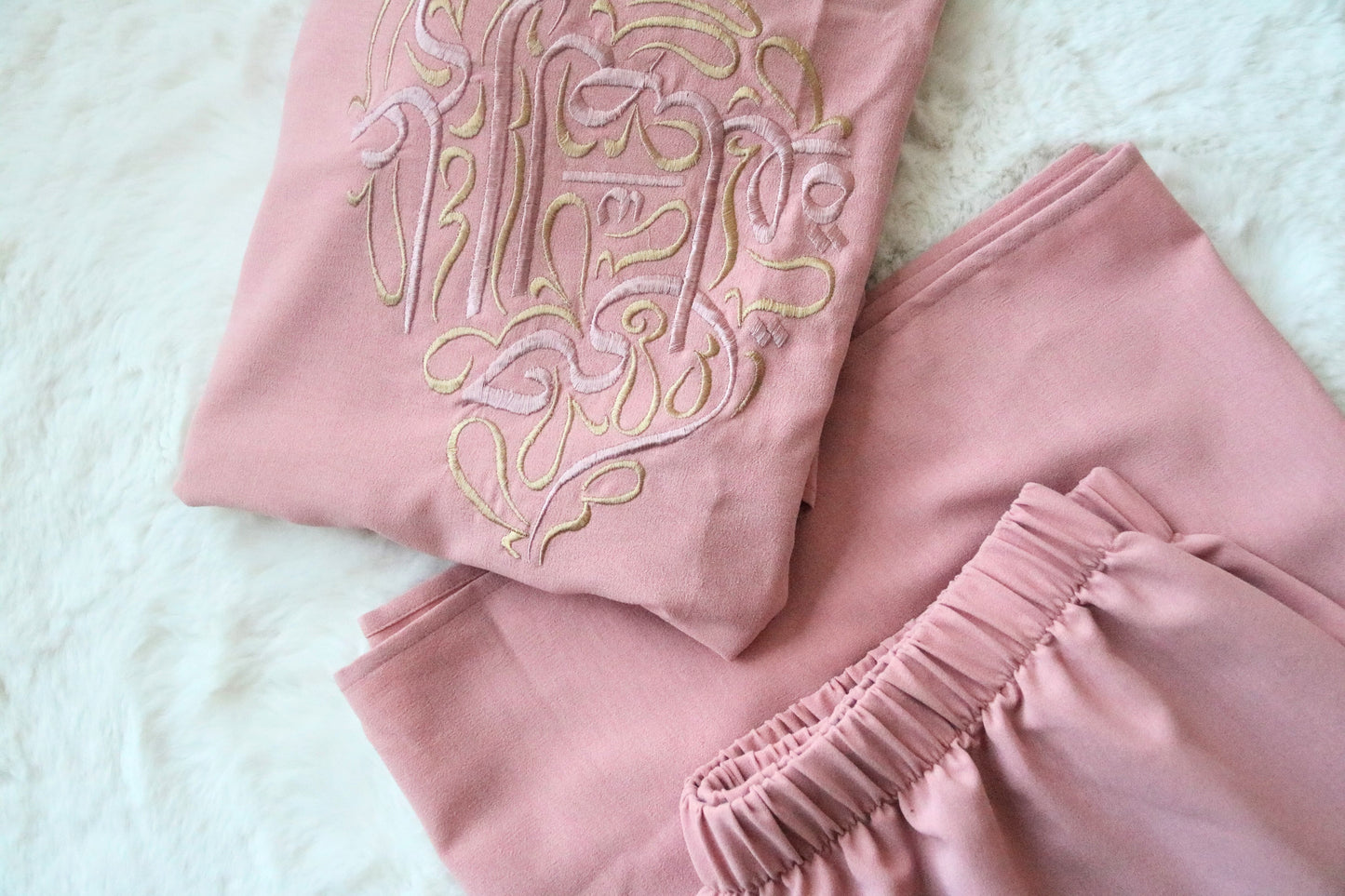 Pink Matching Mom, Grandma & Daughter Prayer Outfits