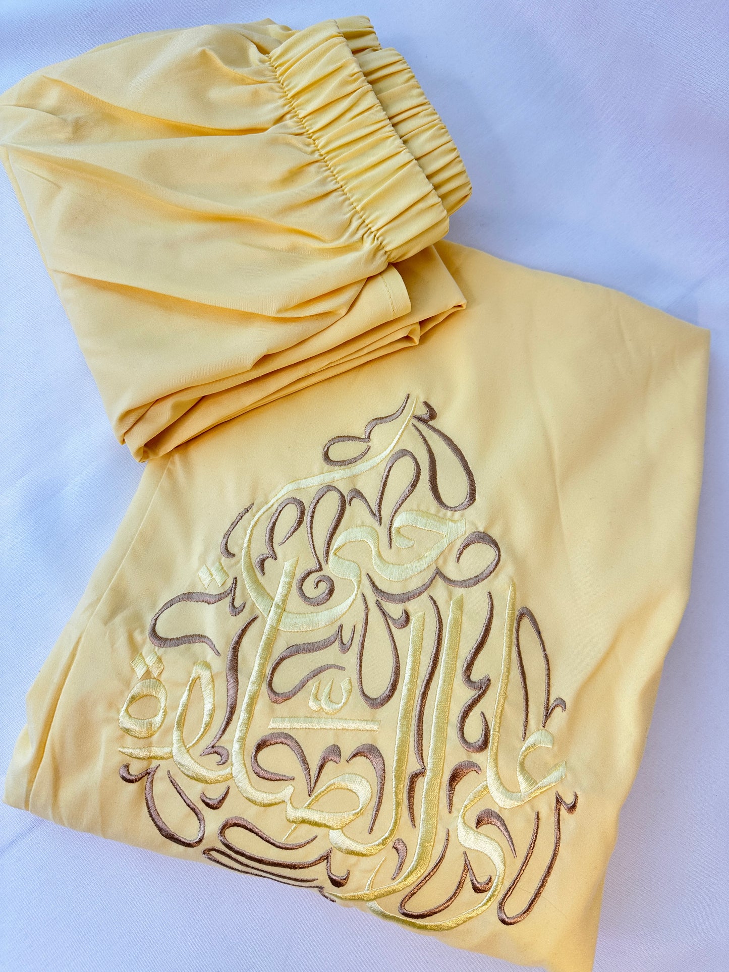 Yellow Matching Mom, Grandma & Daughter Prayer Outfits