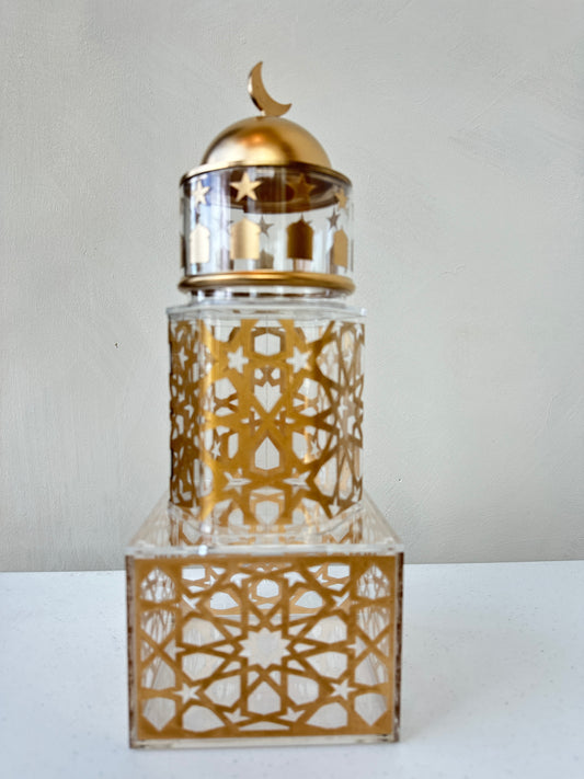 Gold Stackable Mosque Set