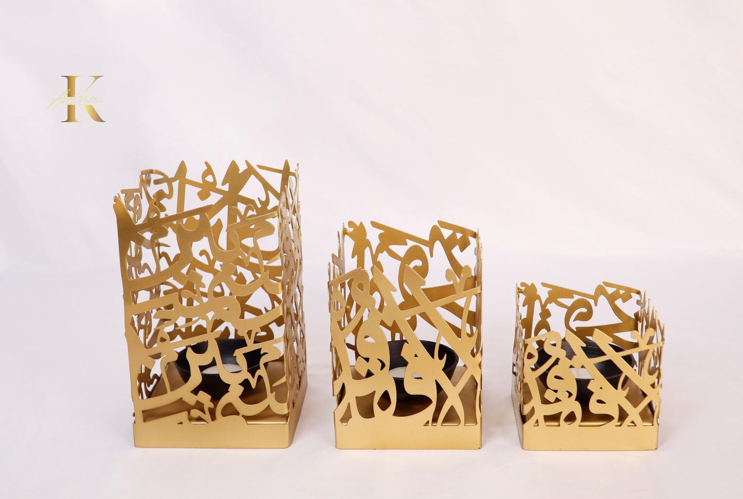 Big Square Candle Holder