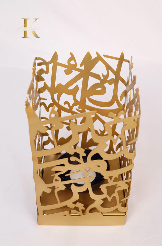 Big Square Candle Holder