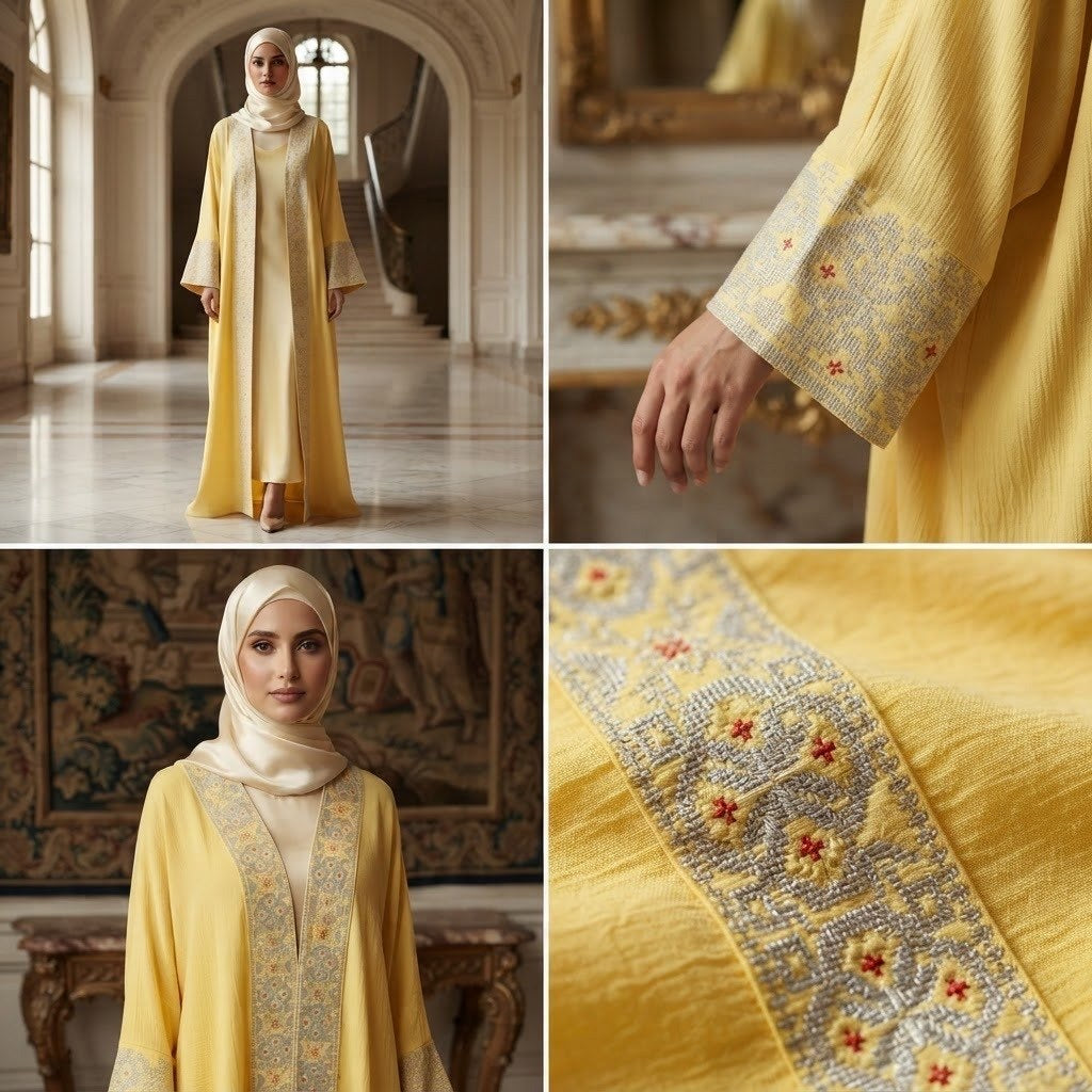Embroidered Abaya