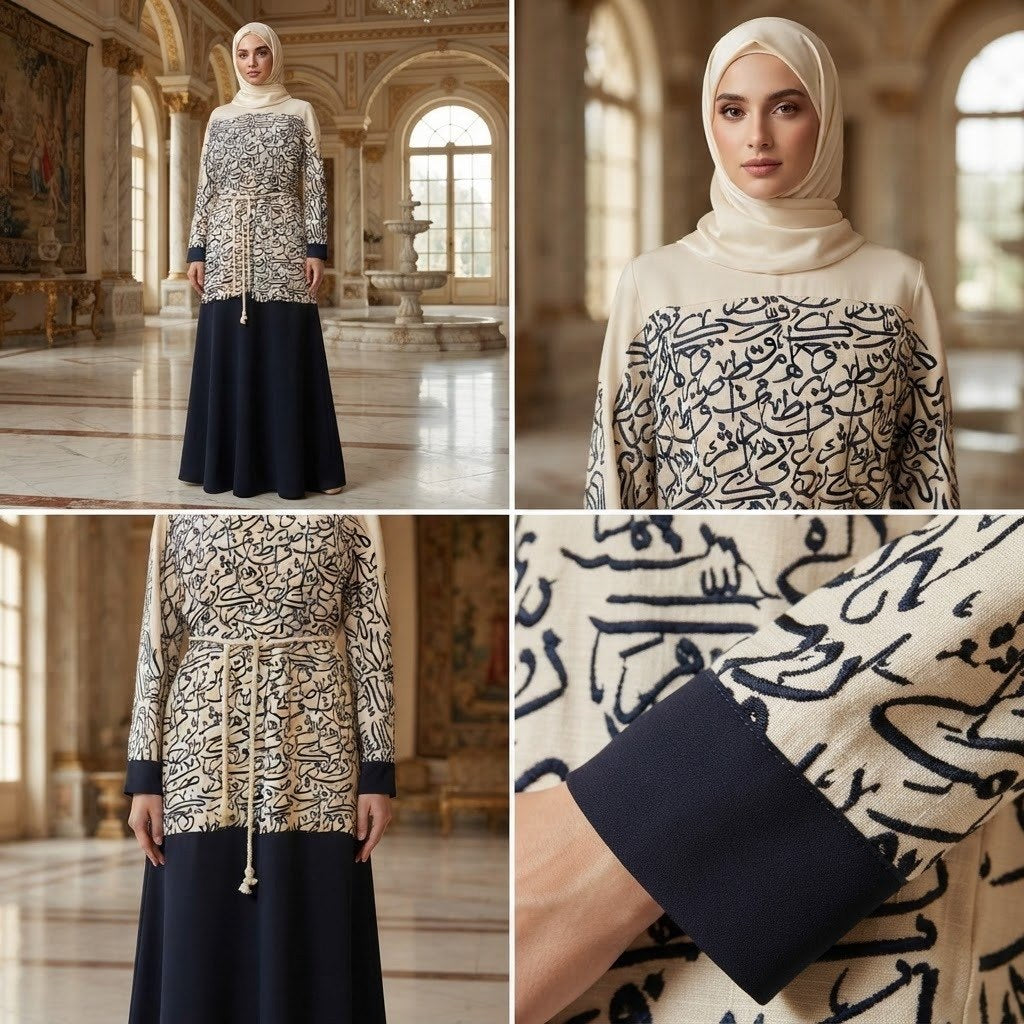 Calligraphy Dress