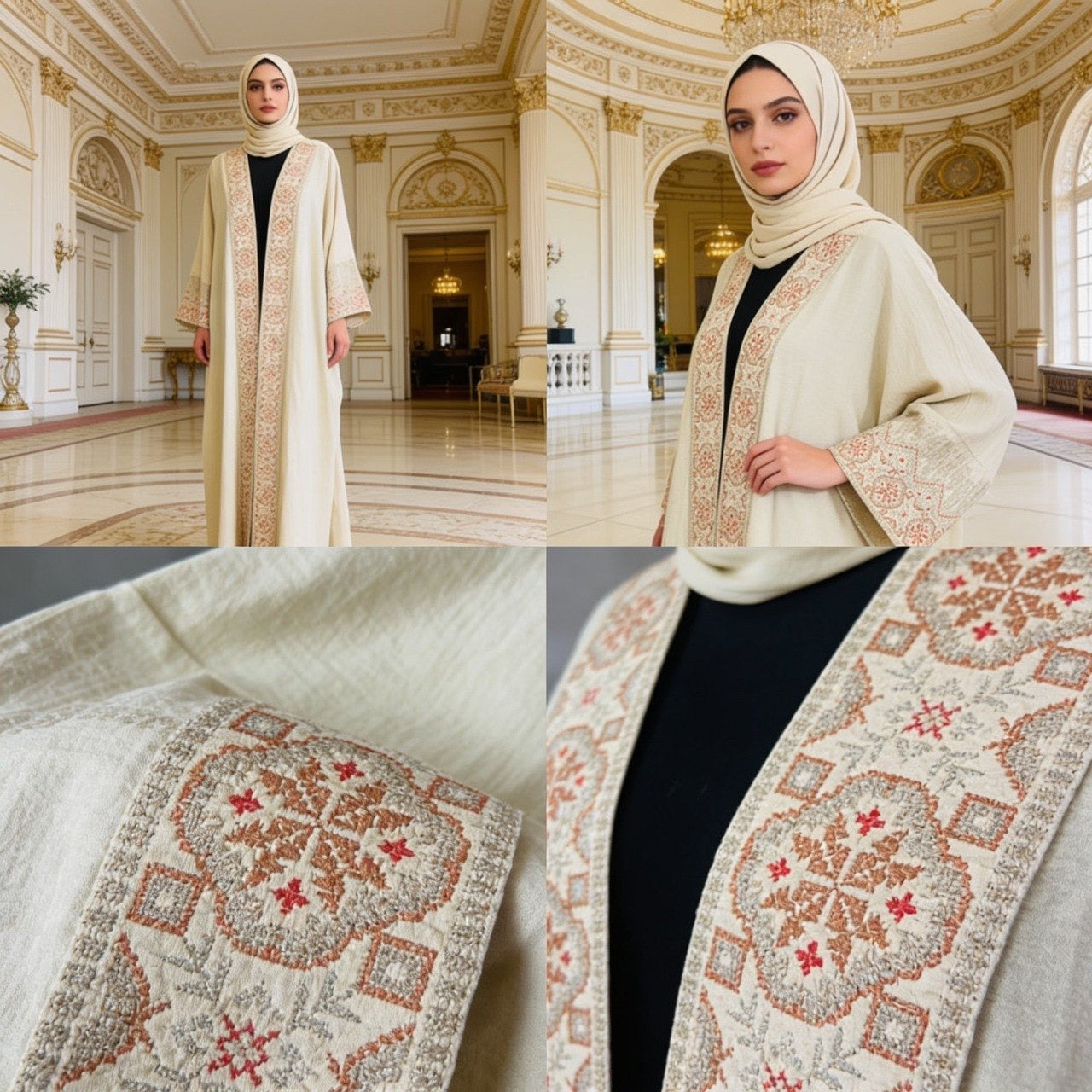 Embroidered Abaya