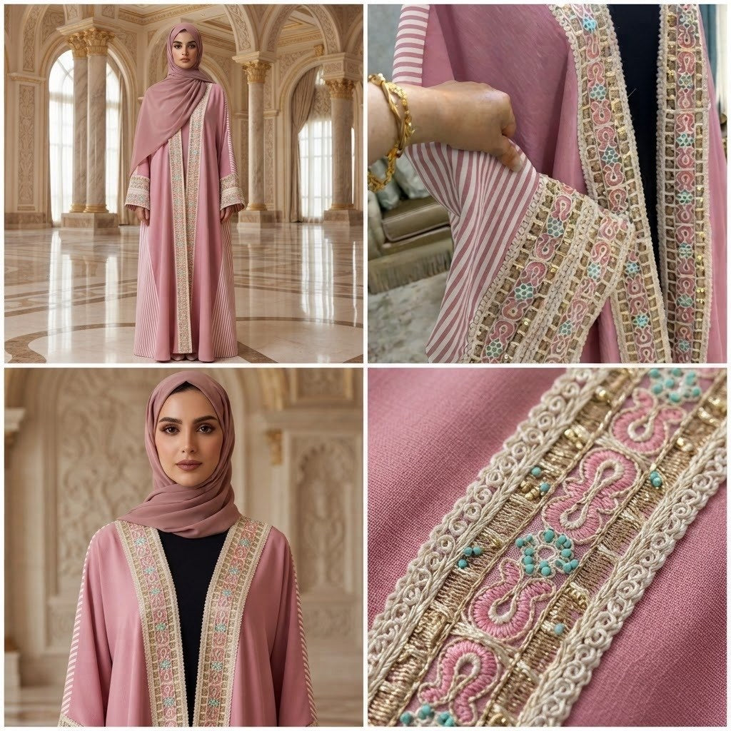 Pink Abaya