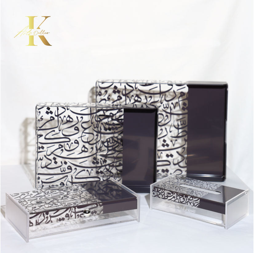 Calligraphy Acrylic Set