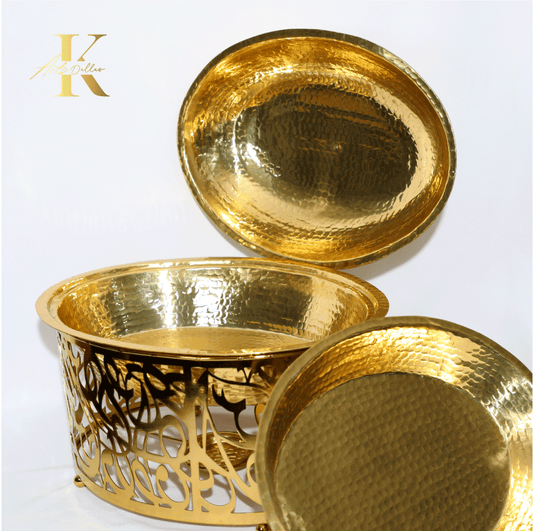Golden Oval Chafing Dome