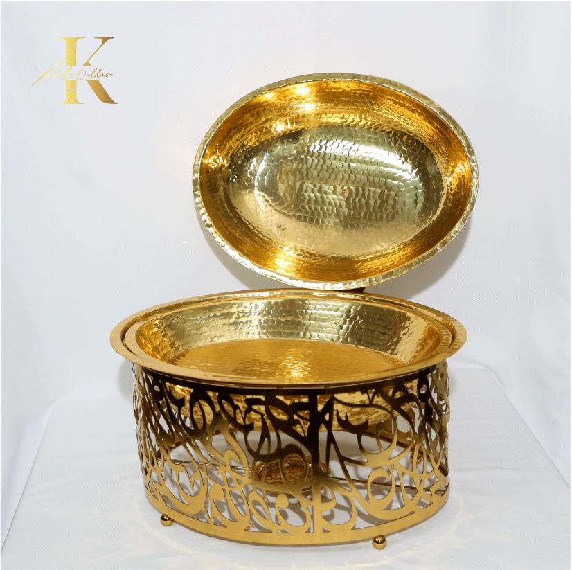 Golden Oval Chafing Dome