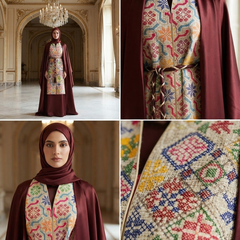 Silk Abaya
