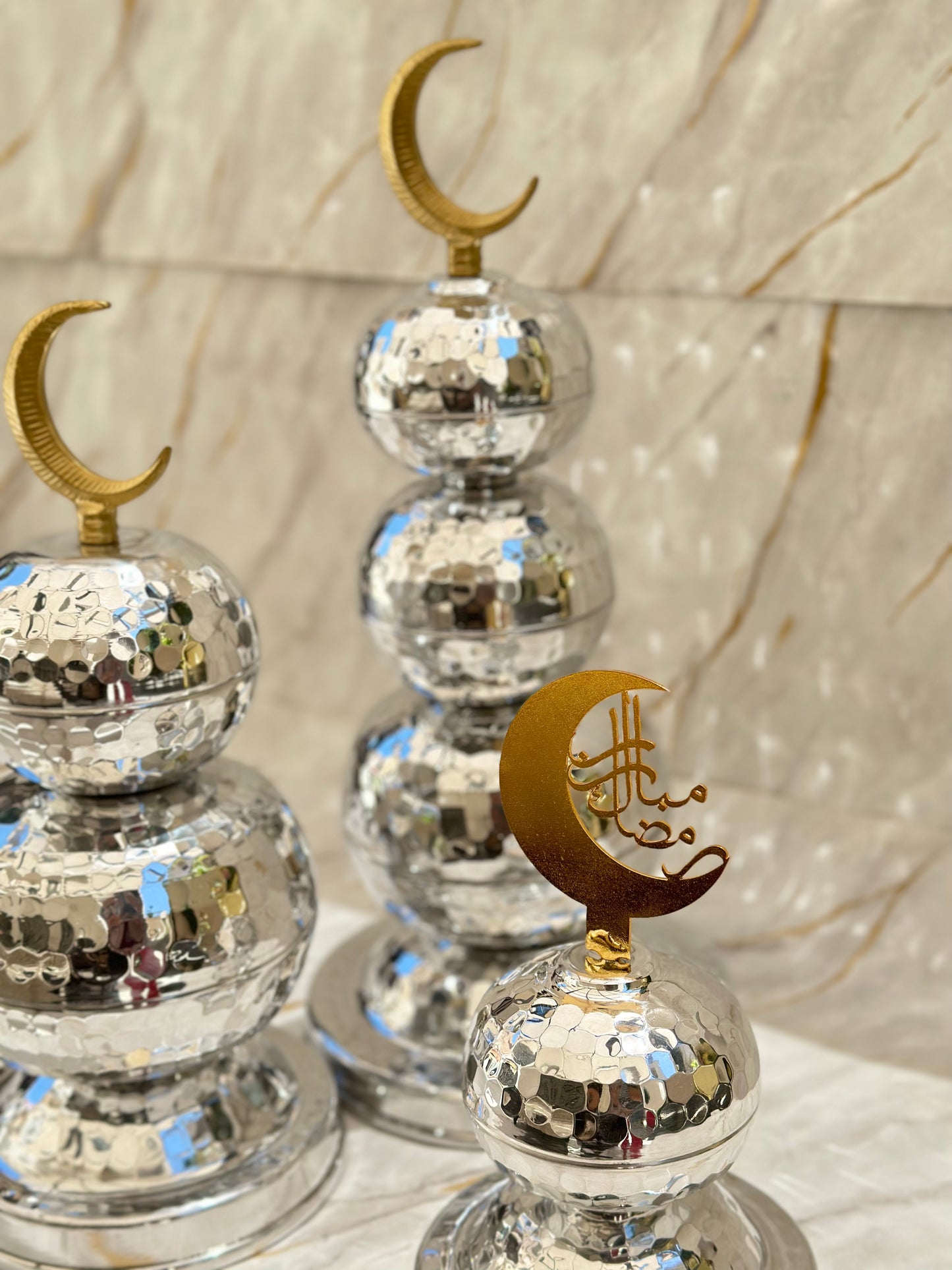 crescent moon centerpiece ramadan moon tree crescent moon tree topper