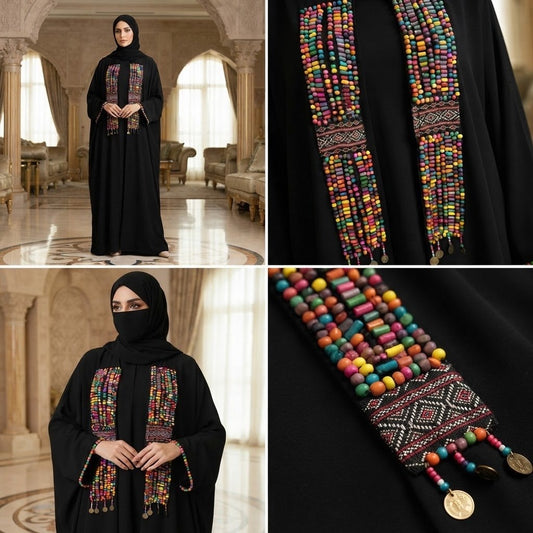 Beaded Abaya