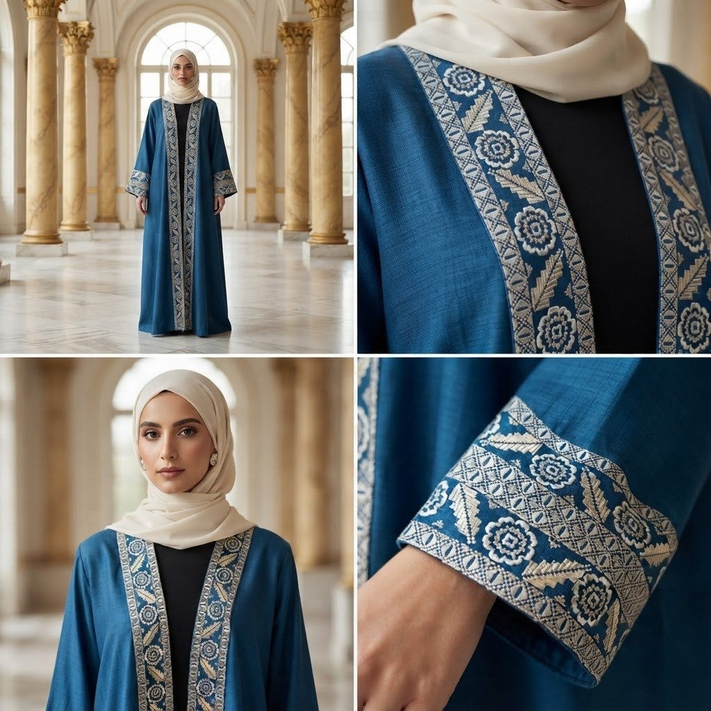 Embroidered Abaya