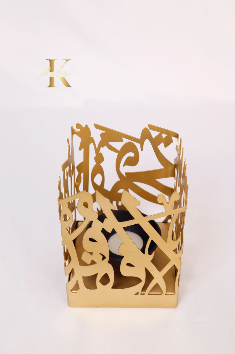 Square Candle Holder