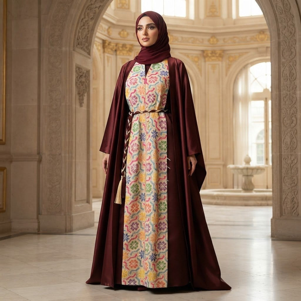 Silk Abaya