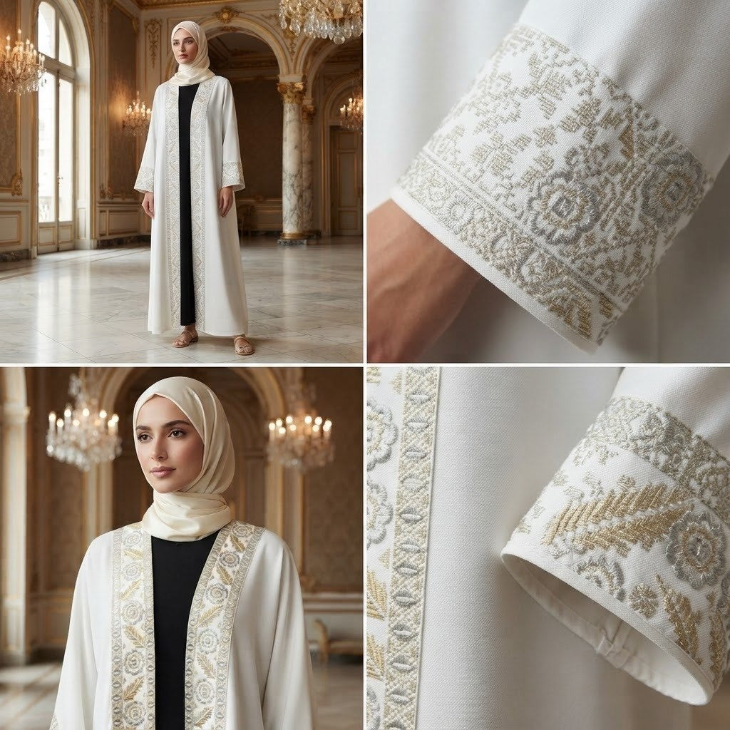 Embroidered Abaya