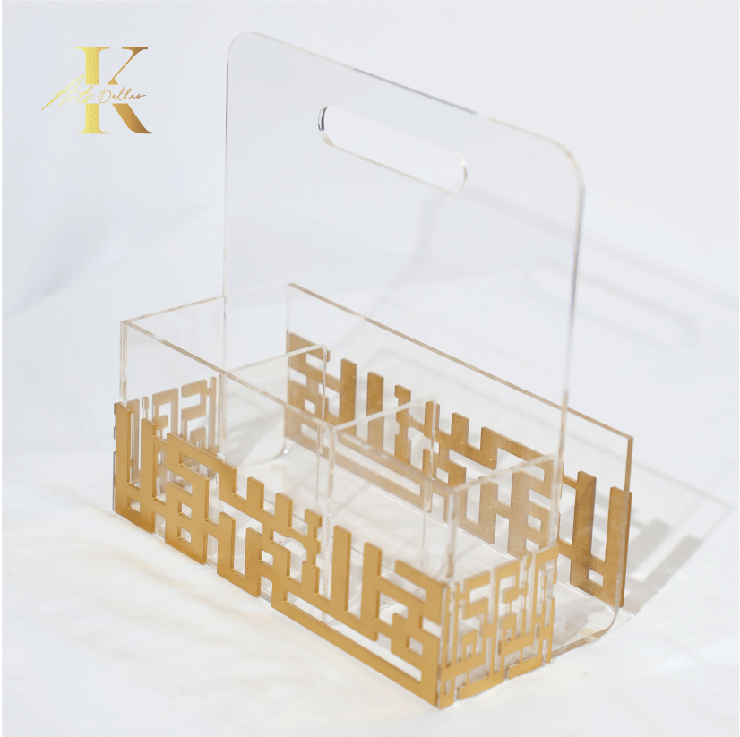 Diyafah Acrylic Utensil Holder