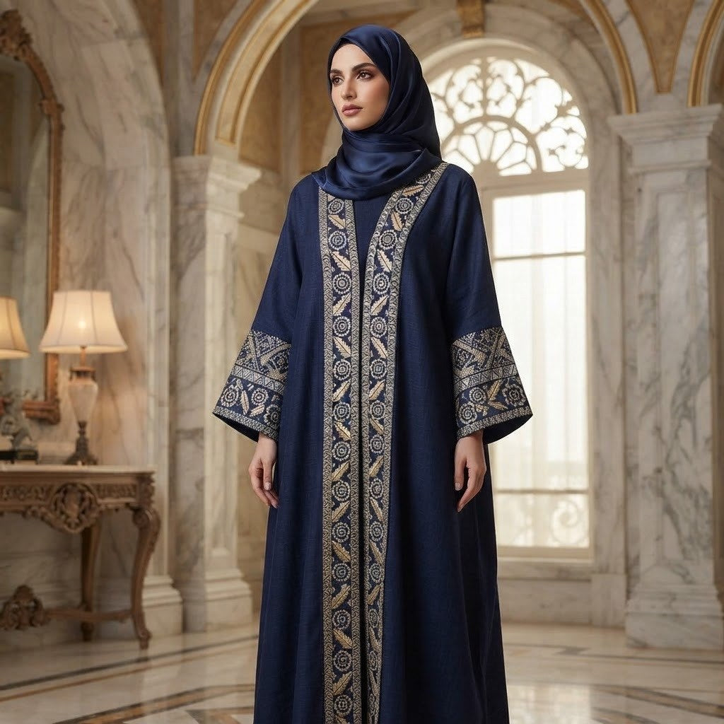 Embroidered Abaya