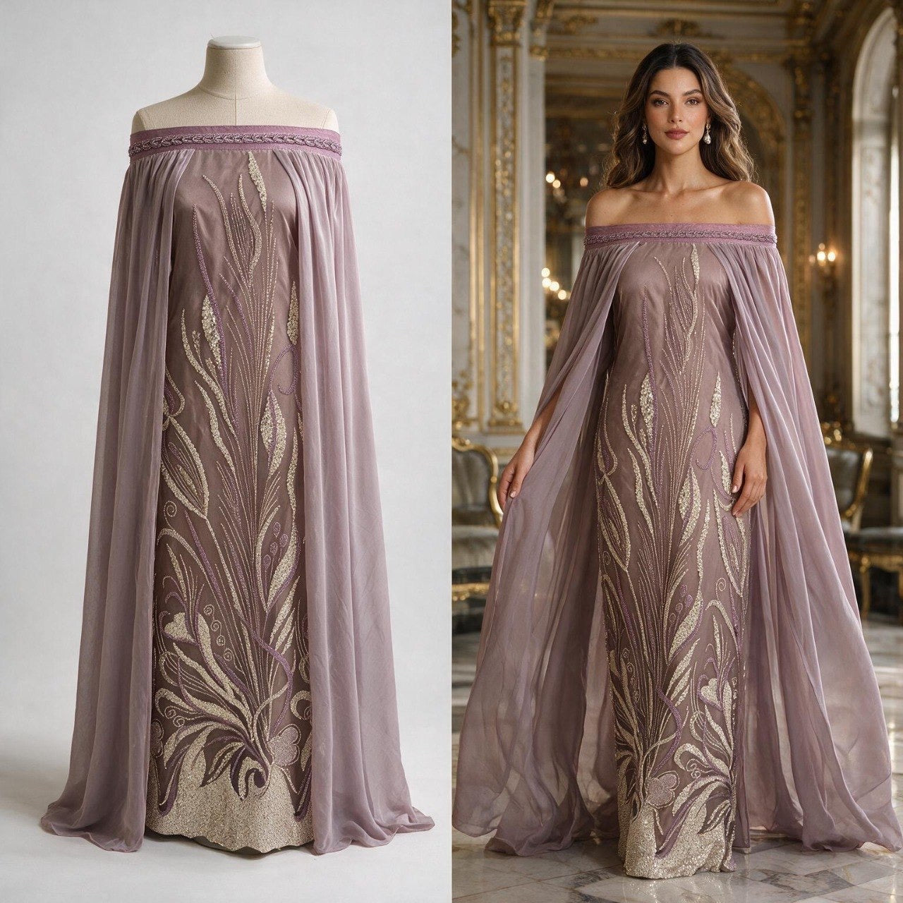Abaya evening wear Sahra